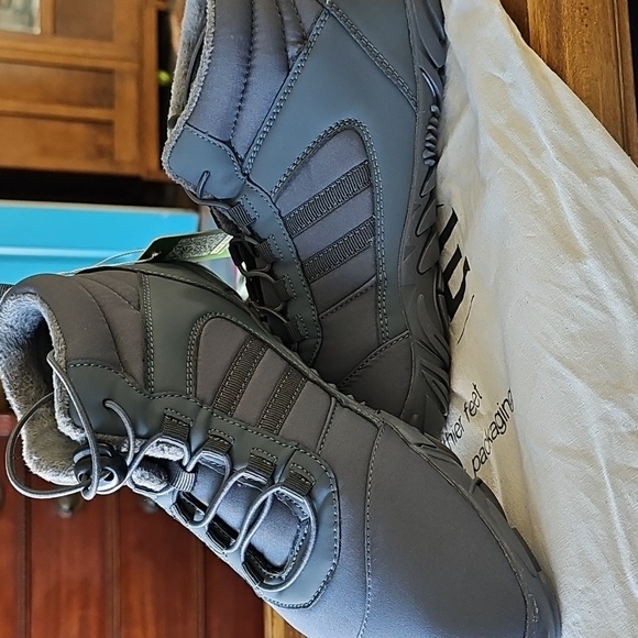 💖 HIKE FOOTWEAR DARK GREY Hiking Boots  (💲price reduced!) 💖 NWT - Picture 5 of 13